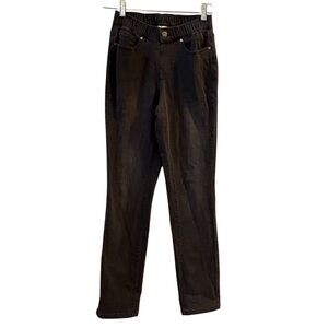 Belle by Kim Gravel Women's High Rise Gray Jeans Size 2